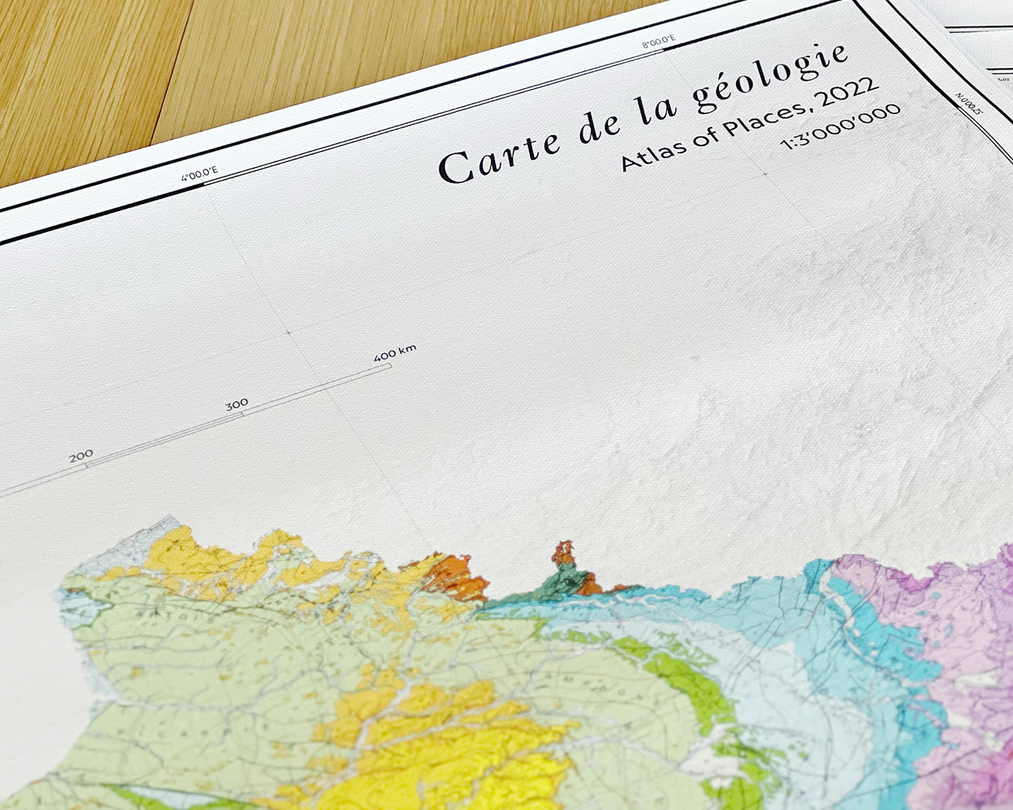 Carte de la géologie
