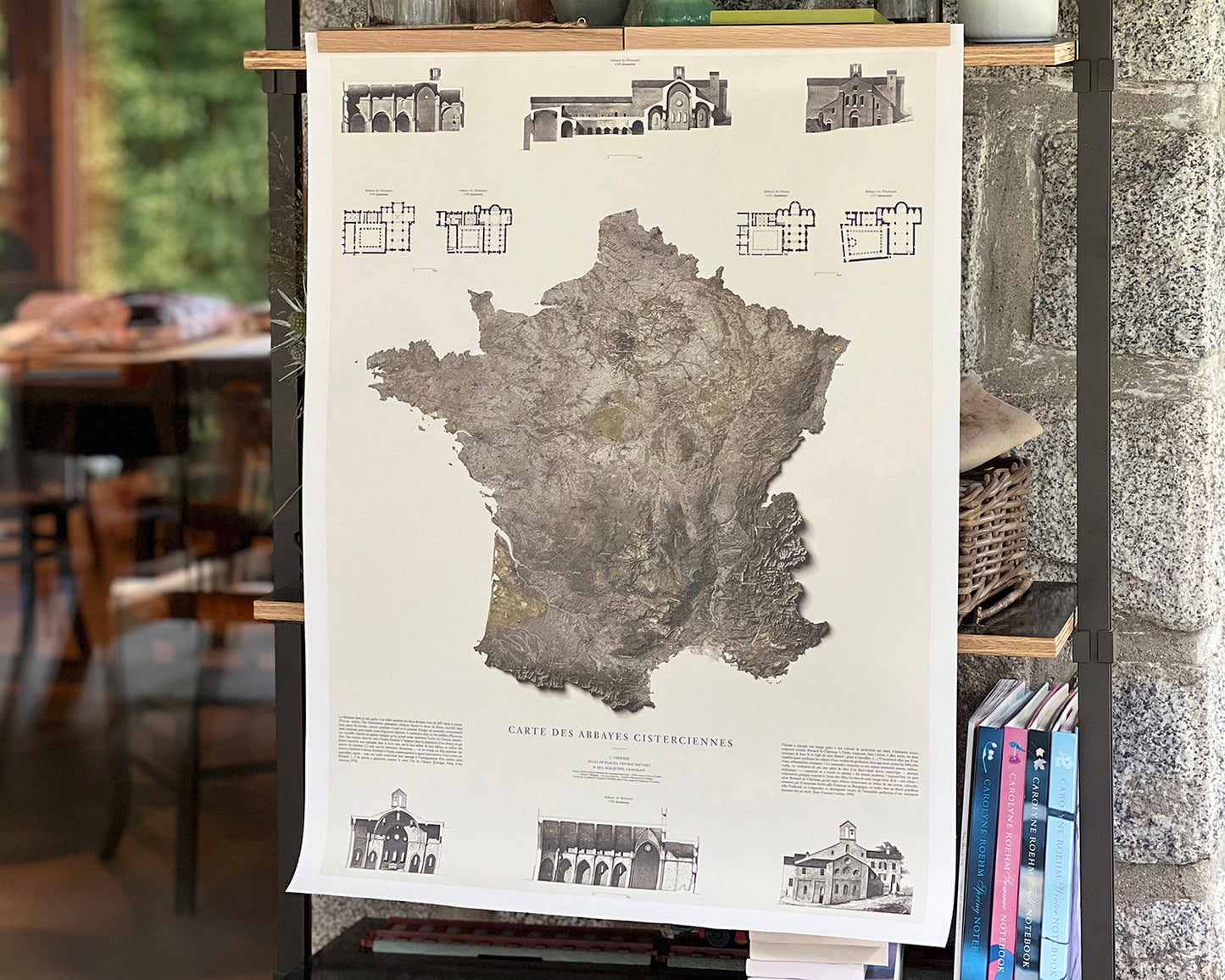 Carte des abbayes cisterciennes